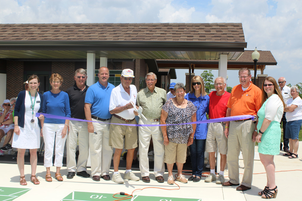 Pictured left to right: Briana Eicher, Sharon Wulliman, Duane Bluhm, Rod Mason, Miz Lehman, Tony Yoder, Marinel Sprunger, Nancy Subler, Charlie Habegger, Greg Sprunger, Melissa Skinner.
